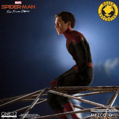 ONE:12 Collective / Spider-Man: Far From Home: Spider-Man 1/12 Action Figure DLX verㅤ – Mezco – ActionFigureBrasil — ambientada