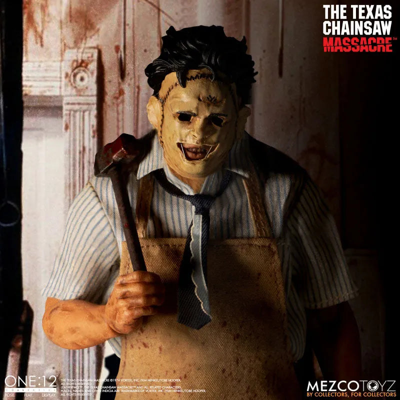 ONE:12 Collective / Texas Chainsaw Massacre: Leatherface 1/12 Action Figure Deluxe Editionㅤ – Mezco – ActionFigure Brasil