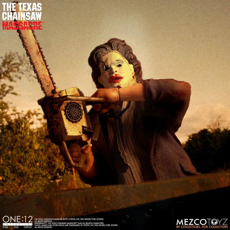 ONE:12 Collective / Texas Chainsaw Massacre: Leatherface 1/12 Action Figure Deluxe Editionㅤ – Mezco – ActionFigure Brasil
