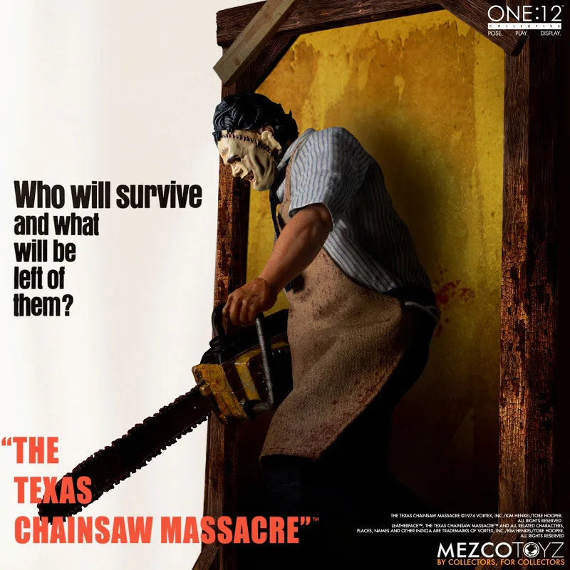 ONE:12 Collective / Texas Chainsaw Massacre: Leatherface 1/12 Action Figure Deluxe Editionㅤ – Mezco – ActionFigure Brasil
