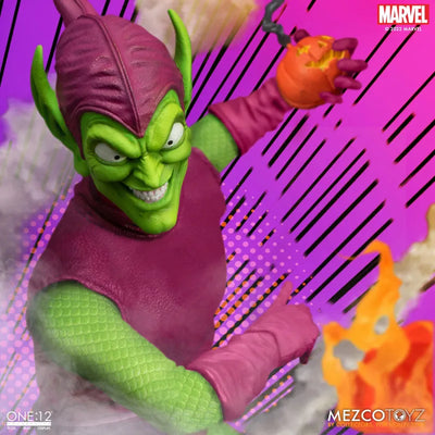 ONE:12 Collective / The Amazing Spider-Man: Green Goblin 1/12 Action Figure DX Editionㅤ – Mezco – ActionFigureBrasil — embalagem