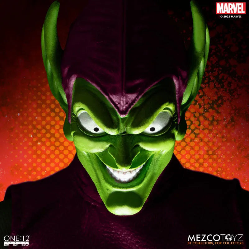 ONE:12 Collective / The Amazing Spider-Man: Green Goblin 1/12 Action Figure DX Editionㅤ – Mezco – ActionFigure Brasil