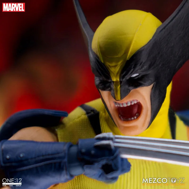 ONE:12 Collective Wolverine with Sentinel 1/12 Figure DX Steel Box Editionㅤ – Mezco – ActionFigureBrasil