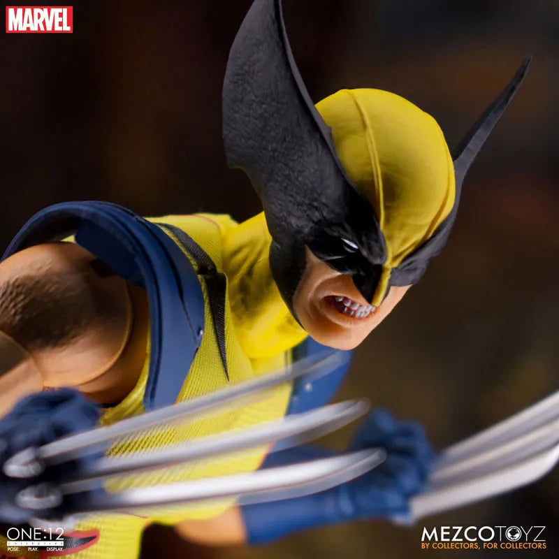 ONE:12 Collective Wolverine with Sentinel 1/12 Figure DX Steel Box Editionㅤ – Mezco – ActionFigureBrasil