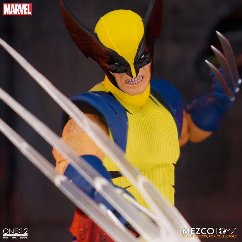 ONE:12 Collective Wolverine with Sentinel 1/12 Figure DX Steel Box Editionㅤ – Mezco – ActionFigureBrasil
