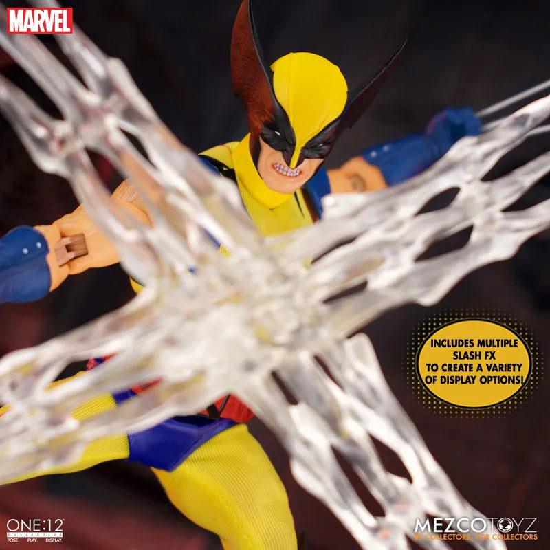 ONE:12 Collective Wolverine with Sentinel 1/12 Figure DX Steel Box Editionㅤ – Mezco – ActionFigureBrasil
