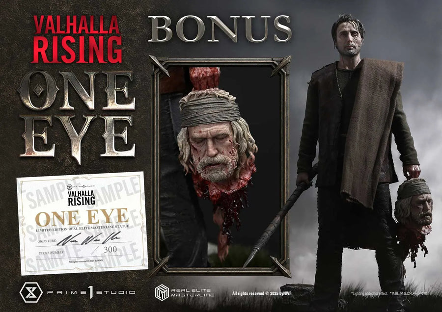 One eye (Ultimate Bonus Version) Valhalla Rising – Prime1Studio – ActionFigure Brasil