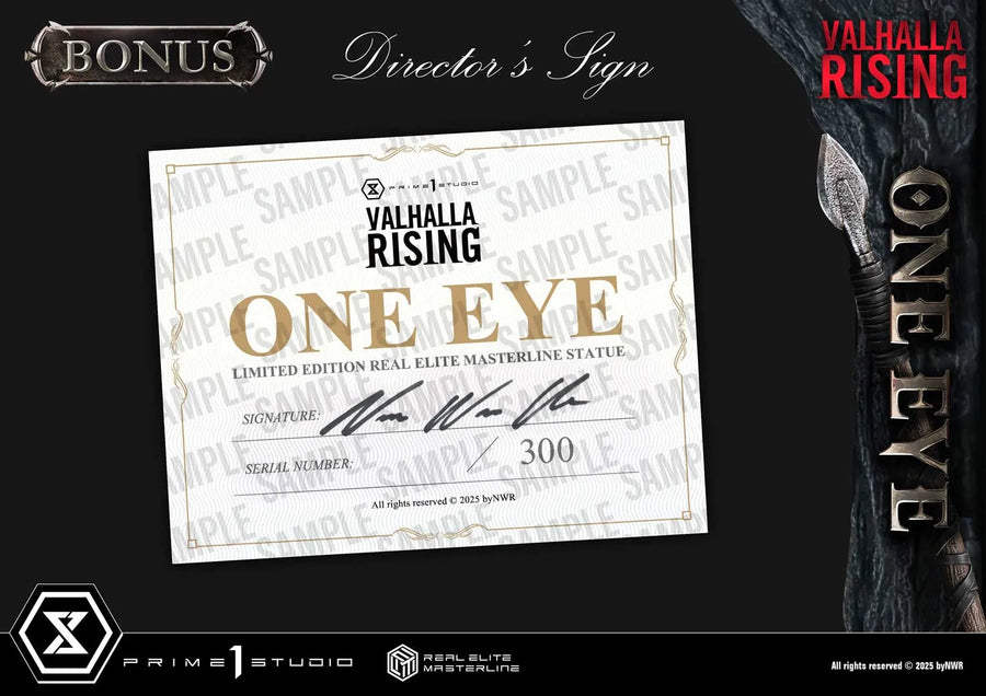 One eye (Ultimate Bonus Version) Valhalla Rising – Prime1Studio – ActionFigure Brasil