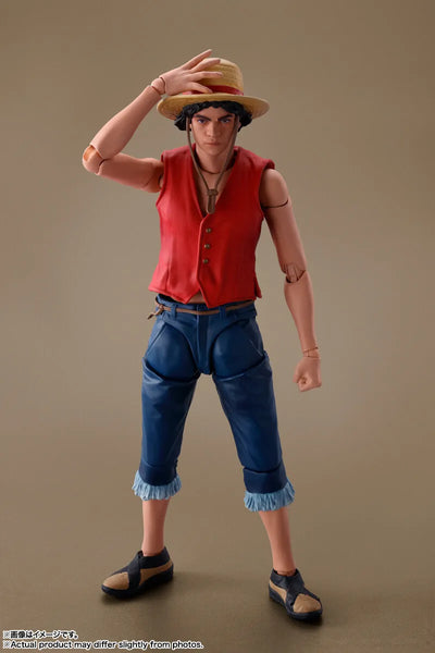 One Piece (2023) - Monkey D. Luffy - S.H.Figuarts (Bandai Spirits)ㅤ – Bandai Spirits – ActionFigure Brasil — iluminação de estúdio