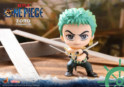 One Piece (2023) - Roronoa Zoro - Cosbaby - S - COS#1055 (Hot Toys)ㅤ – Hot Toys – ActionFigureBrasil — ângulo diferente