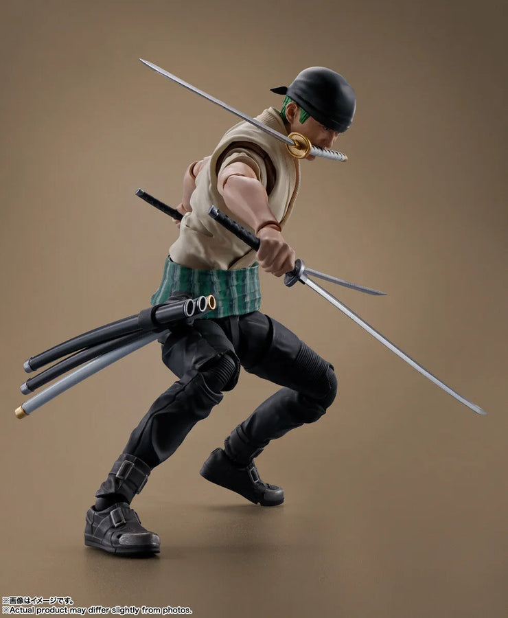 One Piece (2023) - Roronoa Zoro - S.H.Figuarts (Bandai Spirits)ㅤ – Bandai Spirits – ActionFigure Brasil