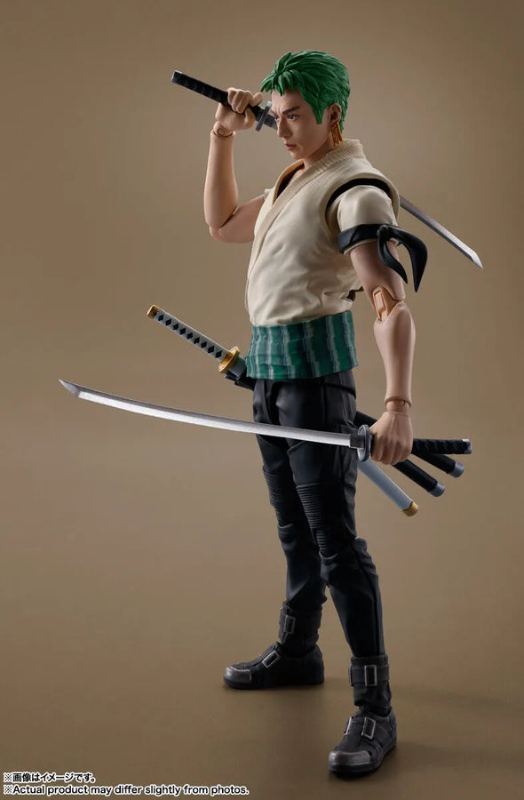 One Piece (2023) - Roronoa Zoro - S.H.Figuarts (Bandai Spirits)ㅤ – Bandai Spirits – ActionFigure Brasil