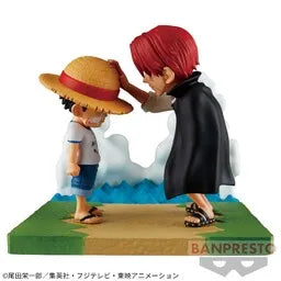One Piece - Akagami no Shanks - Monkey D. Luffy - One Piece World Collectable Figure Log Stories - World Collectable Figure (Bandai Spirits)ㅤ – Bandai Spirits – ActionFigure Brasil