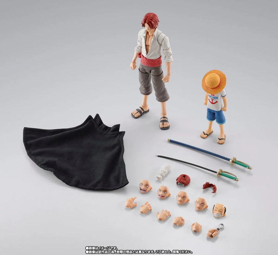One Piece - Akagami no Shanks - Monkey D. Luffy - S.H.Figuarts - Childhood (Bandai Spirits) [Shop Exclusive]ㅤ – Bandai Spirits – ActionFigure Brasil
