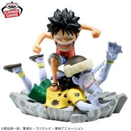 One Piece - Arlong - Monkey D. Luffy - Log Stories - World Collectable Figure (Bandai Spirits)ㅤ – Bandai Spirits – ActionFigure Brasil