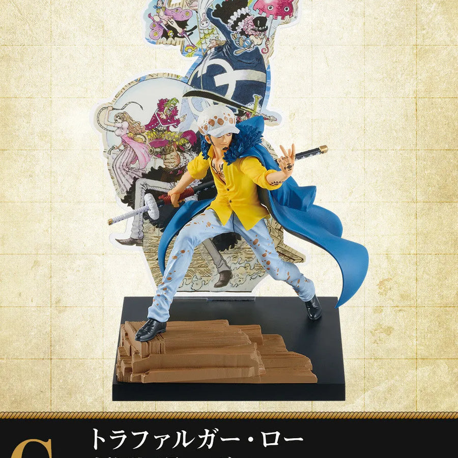 One Piece - Bartholomew Kuma - Bartolomeo - Charlotte Pudding - Corazon - Juracule Mihawk - Negative Hollow - Perona - Trafalgar Law - Vinsmoke Reiju - Ichiban Kuji One Piece WT100 Memorial Eiichiro Oda Draws 100 Great Pirates - C Prize (Bandai Spirits)ㅤ – Bandai Spirits – ActionFigure Brasil