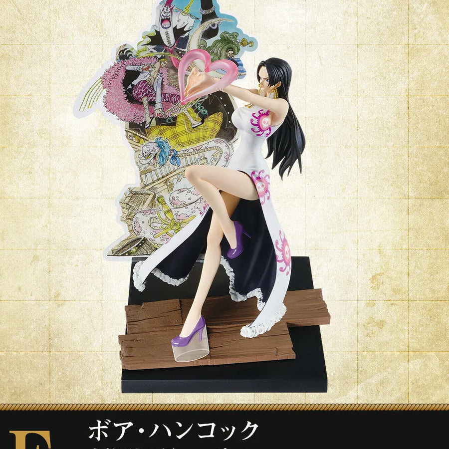 One Piece - Boa Hancock - Donquixote Doflamingo - Gecko Moria - Salome - Sir Crocodile - Ichiban Kuji One Piece WT100 Memorial Eiichiro Oda Draws 100 Great Pirates - E Prize (Bandai Spirits)ㅤ – Bandai Spirits – ActionFigure Brasil
