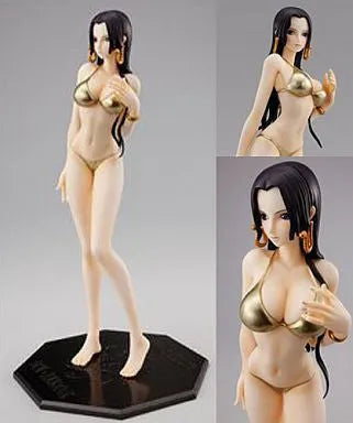 One Piece - Boa Hancock - Excellent Model - Portrait Of Pirates Limited Edition - 1/8 - Gold ver. (MegaHouse)ㅤ – MegaHouse – ActionFigure Brasil