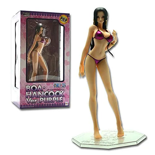One Piece - Boa Hancock - Portrait Of Pirates Limited Edition - Excellent Model - 1/8 - Swimsuit Purpleㅤ – MegaHouse – ActionFigure Brasil