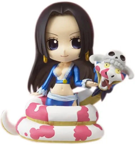 One Piece - Boa Hancock - Salome - Chibi-Arts - With Salome ver. (Bandai)ㅤ – Bandai – ActionFigure Brasil