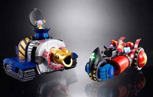 One Piece - Brachio Tank V - Franky - Franky Shogun - Kurosai FR-U IV - Tony Tony Chopper - Chogokin GX-63 (Bandai)ㅤ – Bandai – ActionFigure Brasil