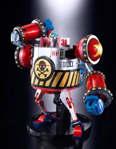 One Piece - Brachio Tank V - Franky - Franky Shogun - Kurosai FR-U IV - Tony Tony Chopper - Chogokin GX-63 (Bandai)ㅤ – Bandai – ActionFigure Brasil — iluminação de estúdio