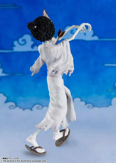 One Piece - Brook - Figuarts ZERO - Honekichi (Bandai Spirits)ㅤ – Bandai Spirits – ActionFigure Brasil — ângulo diferente