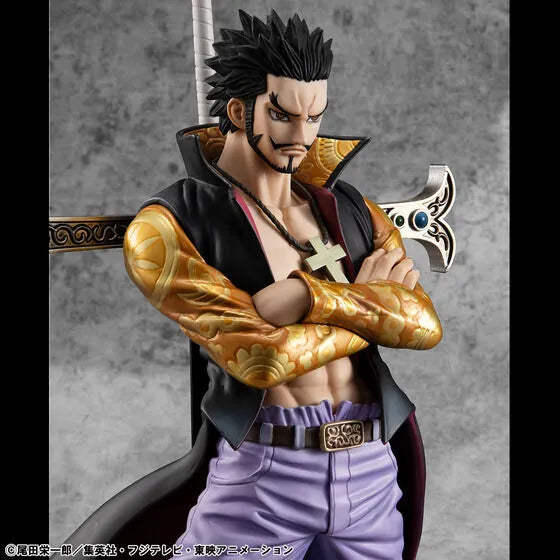 One Piece - Dracule Mihawk - Excellent Model - Portrait Of Pirates DX - 1/8 - Ver. R (MegaHouse) [Shop Exclusive]ㅤ – MegaHouse – ActionFigure Brasil