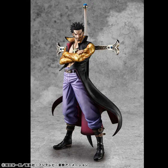One Piece - Dracule Mihawk - Excellent Model - Portrait Of Pirates DX - 1/8 - Ver. R (MegaHouse) [Shop Exclusive]ㅤ – MegaHouse – ActionFigure Brasil