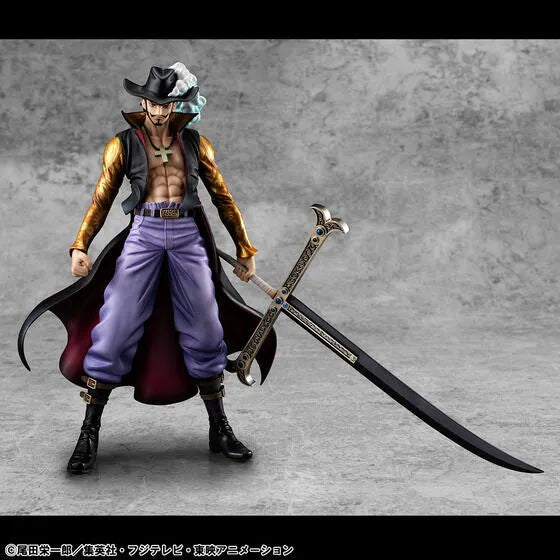 One Piece - Dracule Mihawk - Excellent Model - Portrait Of Pirates DX - 1/8 - Ver. R (MegaHouse) [Shop Exclusive]ㅤ – MegaHouse – ActionFigure Brasil