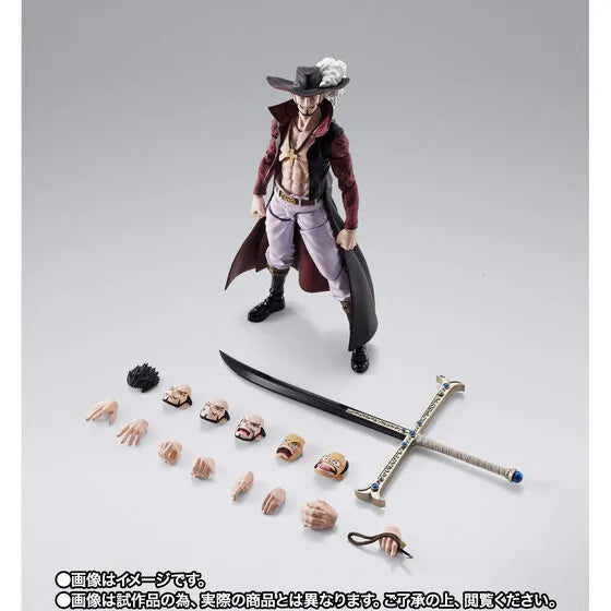 One Piece - Dracule Mihawk - S.H.Figuarts (Bandai Spirits) [Shop Exclusive]ㅤ – Bandai Spirits – ActionFigure Brasil