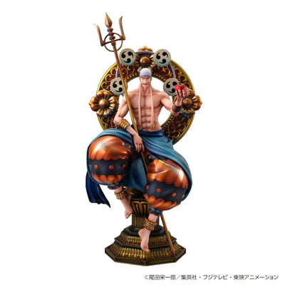 One Piece - Eneru - Portrait Of Pirates Maximum - Skypiea Yuiitsu Kami (MegaHouse) [Shop Exclusive]ㅤ – MegaHouse – ActionFigure Brasil