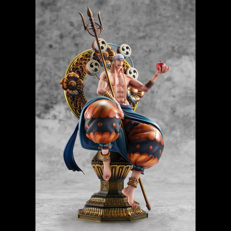 One Piece - Eneru - Portrait Of Pirates Maximum - Skypiea Yuiitsu Kami (MegaHouse) [Shop Exclusive]ㅤ – MegaHouse – ActionFigure Brasil