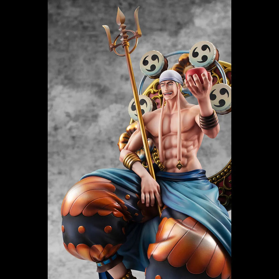 One Piece - Eneru - Portrait Of Pirates Maximum - Skypiea Yuiitsu Kami (MegaHouse) [Shop Exclusive]ㅤ – MegaHouse – ActionFigure Brasil