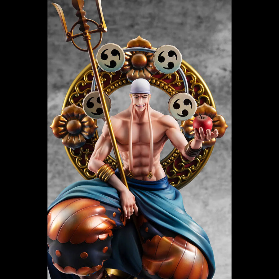 One Piece - Eneru - Portrait Of Pirates Maximum - Skypiea Yuiitsu Kami (MegaHouse) [Shop Exclusive]ㅤ – MegaHouse – ActionFigure Brasil