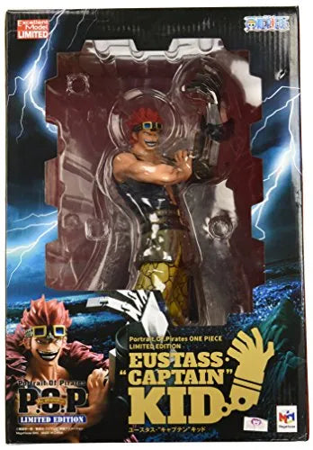 One Piece - Eustass Kid - Excellent Model - Portrait Of Pirates Limited Edition - 1/8ㅤ – MegaHouse – ActionFigure Brasil