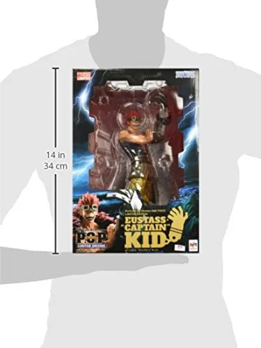 One Piece - Eustass Kid - Excellent Model - Portrait Of Pirates Limited Edition - 1/8ㅤ – MegaHouse – ActionFigure Brasil
