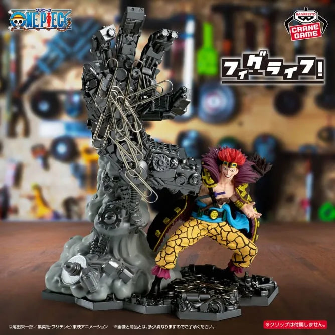 One Piece - Eustass Kid - FigLife! (Bandai Spirits)ㅤ – Bandai Spirits – ActionFigure Brasil