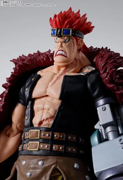 One Piece - Eustass Kid - S.H.Figuarts - The Raid on Onigashima (Bandai Spirits)ㅤ – Gantaku – ActionFigure Brasil — embalagem
