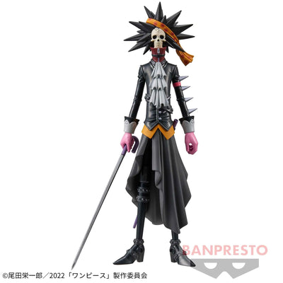 One Piece Film Red - Brook - DXF Figure - The Grandline Men Film Red Vol.9 (Bandai Spirits)ㅤ – Bandai Spirits – ActionFigure Brasil