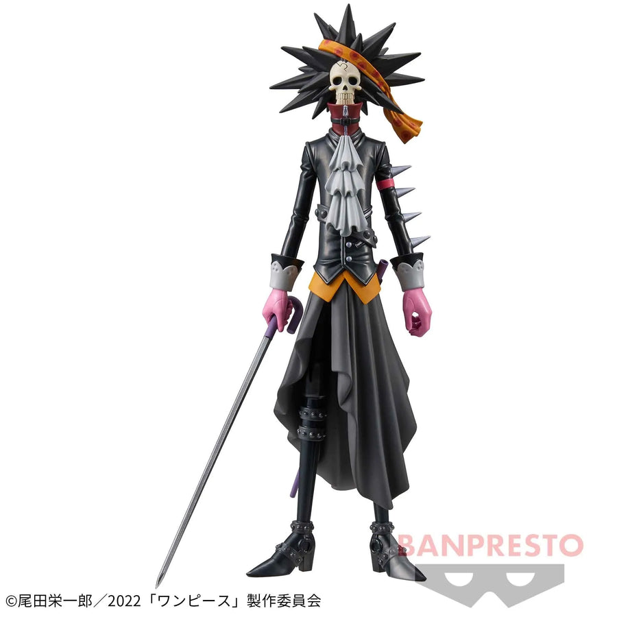 One Piece Film Red - Brook - DXF Figure - The Grandline Men Film Red Vol.9 (Bandai Spirits)ㅤ – Bandai Spirits – ActionFigure Brasil
