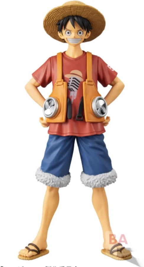 One Piece Film Red - Monkey D. Luffy - DXF Figure - The Grandline Men - The Grandline Men - Film Red Vol.1 (Bandai Spirits)ㅤ – Bandai Spirits – ActionFigure Brasil