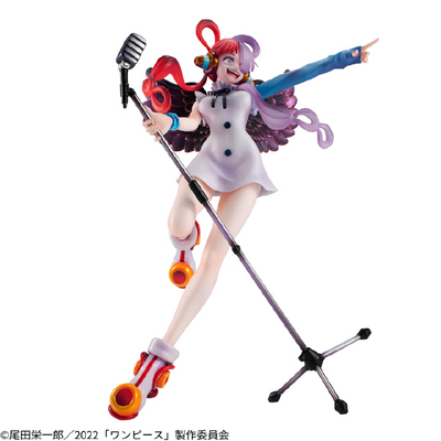 One Piece Film Red - Uta - Portrait Of Pirates "RED EDITION" - World Diva (MegaHouse) [Shop Exclusive]ㅤ – MegaHouse – ActionFigureBrasil — com base expositora