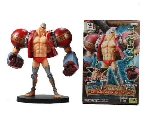 One Piece - Franky - The Grandline Men - vol 13ㅤ – Banpresto – ActionFigure Brasil