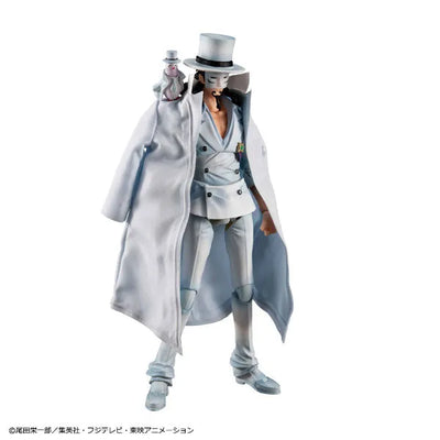 One Piece - Hattori - Rob Lucci - Variable Action Heroes - Ver. 1.5 (MegaHouse)ㅤ – MegaHouse – ActionFigureBrasil — com base expositora