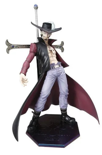 One Piece - Juracule Mihawk - Portrait Of Pirates DX - Excellent Model - 1/8ㅤ – MegaHouse – ActionFigure Brasil