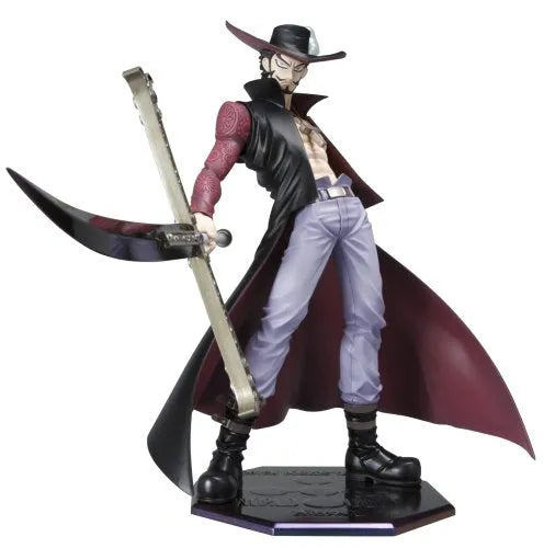 One Piece - Juracule Mihawk - Portrait Of Pirates DX - Excellent Model - 1/8ㅤ – MegaHouse – ActionFigure Brasil