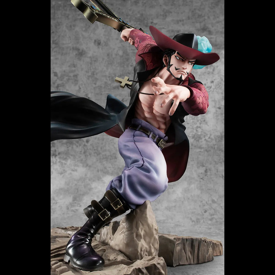 One Piece - Juracule Mihawk - Portrait Of Pirates Maximum (MegaHouse) [Shop Exlcusive]ㅤ – MegaHouse – ActionFigure Brasil