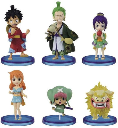 One Piece - Luffy - Zoro - Tama - Nami - Chopper - Komachiyo - World Collectable Figure Wano Kuni 1 (Bandai Spirits)ㅤ – Bandai Spirits – ActionFigure Brasil
