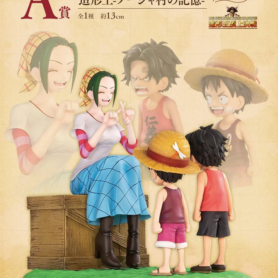 One Piece - Makino - Monkey D. Luffy - Portgas D. Ace - Ichiban Kuji One Piece Road to Dawn -Bouken e no Kiseki- (A Prize) - Revible Moment - Memories of Foosha Village (Bandai Spirits)ㅤ – Bandai Spirits – ActionFigure Brasil